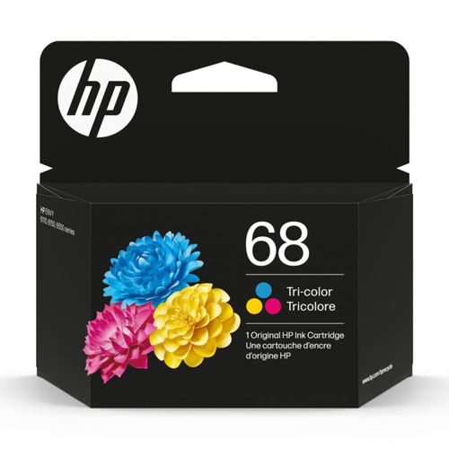 Cartucho de tinta HP 68 Tri-Color para las series Envy 6100e 6500e