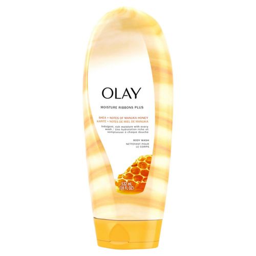 Gel de baño Olay Moisture Ribbons Plus con miel de karité y manuka 532 ml