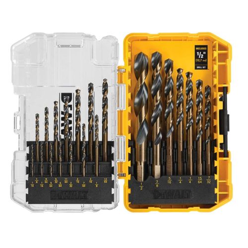 Juego de brocas DEWALT DWA1181 21 piezas para plástico y madera