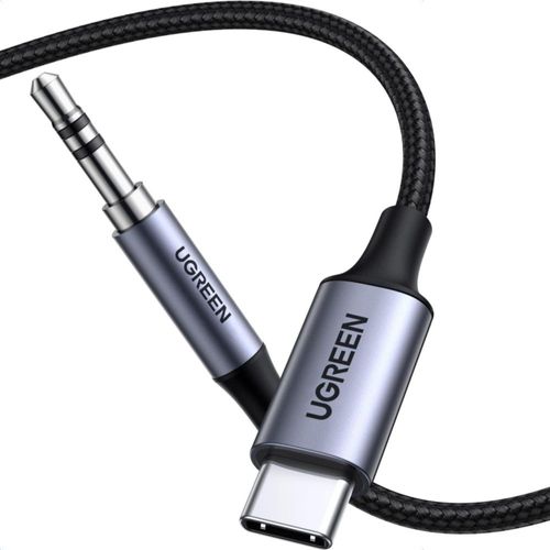 Adaptador de audio UGREEN Aux a USB C tipo C cable para auriculares de 35 mm