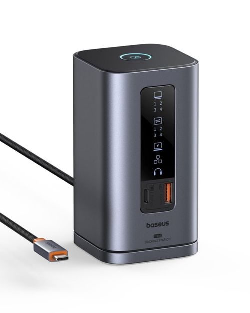 Estación de acoplamiento para ordenador portátil Baseus Spacemate (Win) 11 en 1