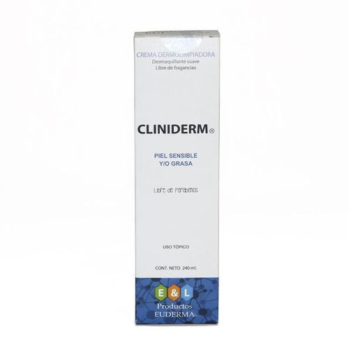 Euderma Cliniderm Crema dermolimpiadora desmaquillante 240 ml