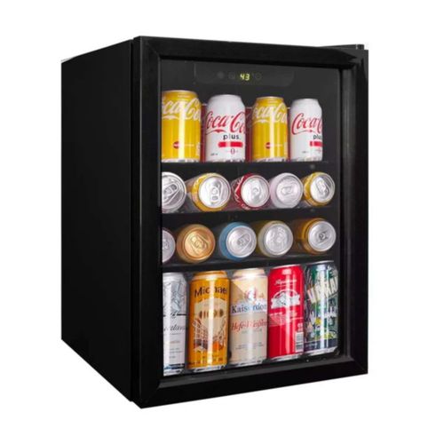 Frigobar Shtark 2.4 Pies Cúbicos con Puerta de Vidrio SHTBC01