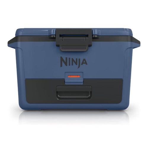 Ninja FB151BL FrostVault Hielera Rígida 50Qt con Zona Seca y Cajón Integrado - Enfriador Rígido – Nevera con Alta Retención de Hielo – Azul
