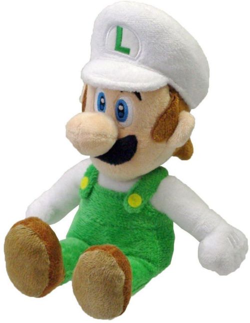 Peluche Little Buddy Nintendo Super Mario Fire Luigi 20 cm