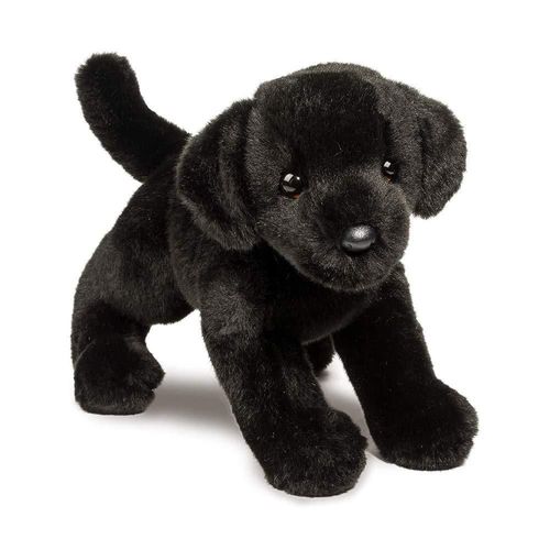 Peluche para perro de laboratorio Douglas Brewster color negro 30 cm