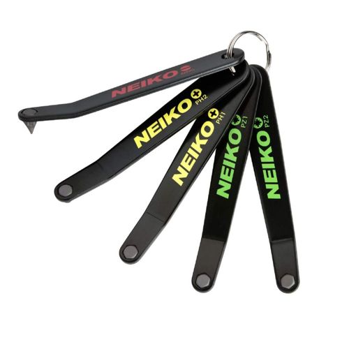 Juego de destornilladores NEIKO 01323A de perfil ultrabajo 5 piezas acero S2