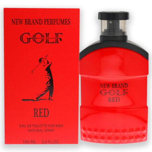 Perfume New Brand Golf Red EDT en aerosol para hombre 100 ml