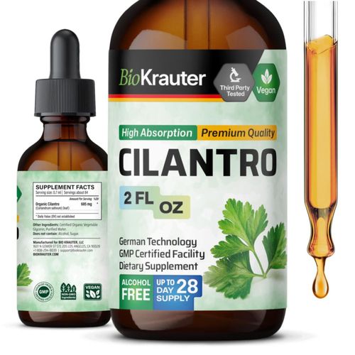 Suplemento BIO KRAUTER Extracto de cilantro antioxidante 60 ml