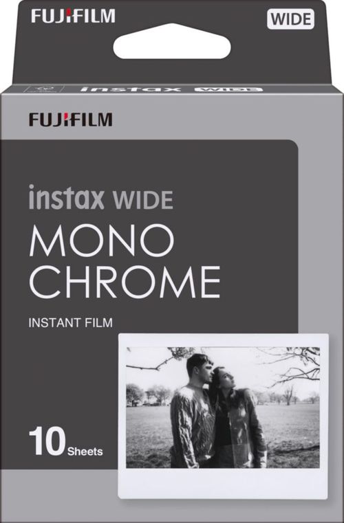 Película Instax Wide Monochrome FUJIFILM - 10 exposiciones