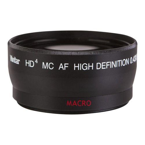 Lente gran angular Vivitar 4.3 x Clear Photography 52 mm