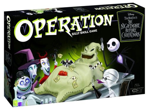 Juego de mesa USAOPOLY Operation Disney The Nightmare Before Christmas