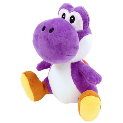 Peluche Little Buddy Super Mario All Star Purple Yoshi de 7 cm