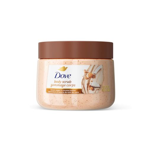 Exfoliante corporal Dove Brown Sugar & Coco Hidratante 443 ml