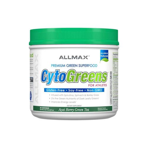 Polvo Super Greens Allmax Nutrition Cytogreens 60 porciones