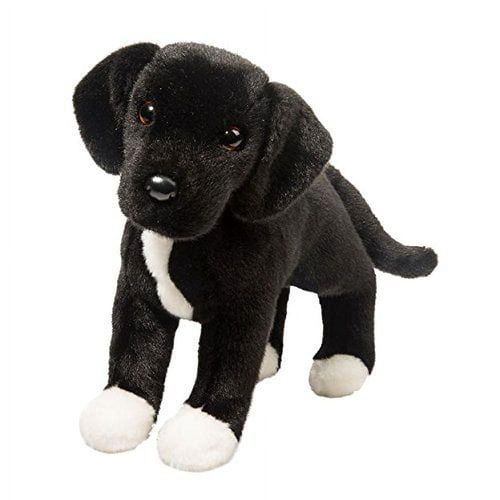 Peluche Douglas Twister Black Lab/Pit Bull Mix 41 cm
