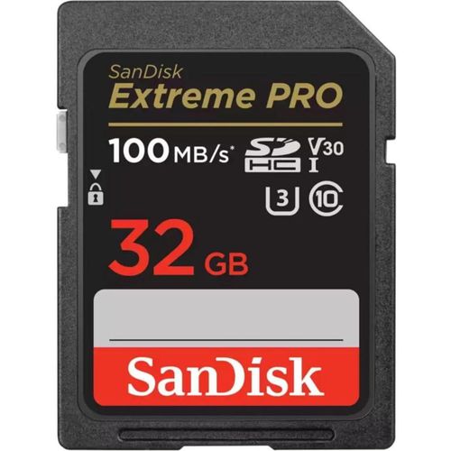 Tarjeta de memoria SanDisk Extreme Pro 32GB SDHC UHS-I
