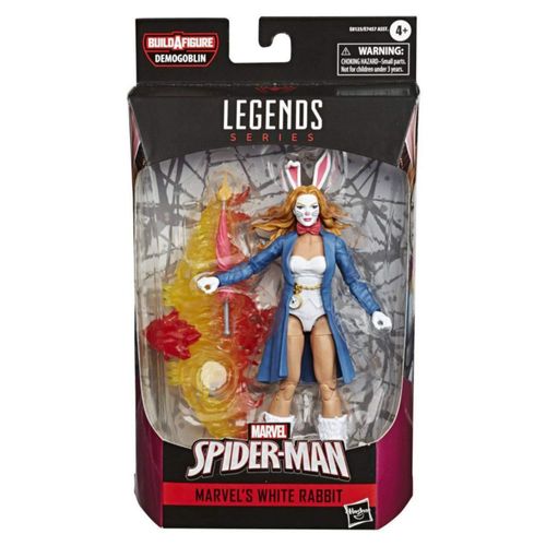 Figura de Acción Spider-Man Hasbro Marvel Legends Conejo Blanco 15 cm