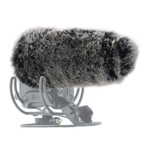 Protector de viento Furry para micrófono de cámara Rode VideoMic Pro+