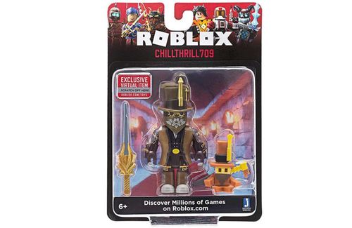Paquete de figuras coleccionables Roblox CHILLTHRILL709 de juguete Jazwares