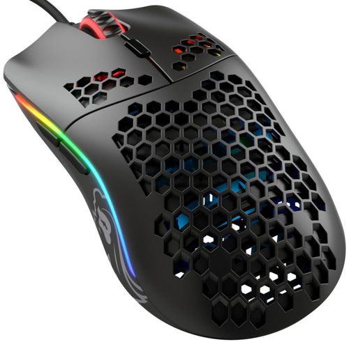Ratón para juegos Glorious Model O compacto cableado 58 g RGB negro