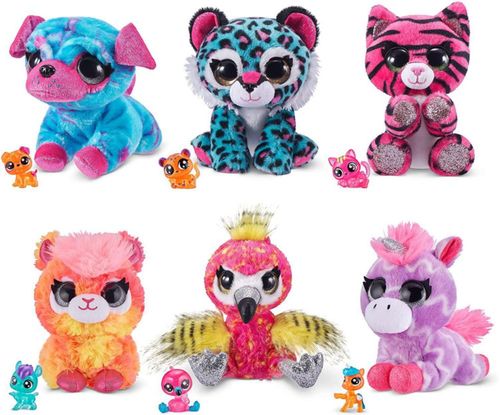 Peluche ZURU Coco Surprise Neon con coleccionable para bebés