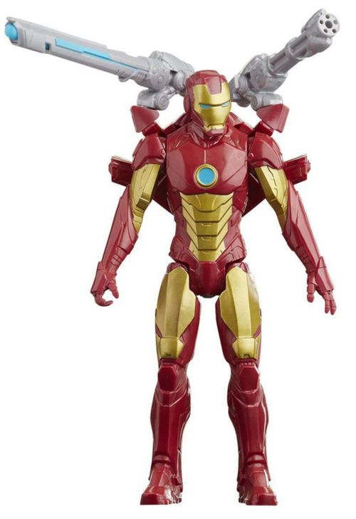 Figura de acción Avengers Marvel Titan Hero Iron Man 30 cm con Acc