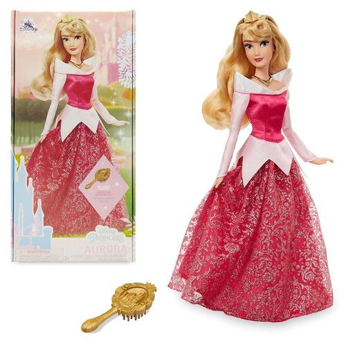 Muñeca Disney Store Princesa Aurora La Bella Durmiente de 28 cm