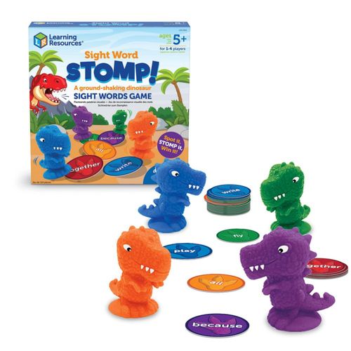 Recursos educativos para aprender juegos en interiores Sight Word Stomp!