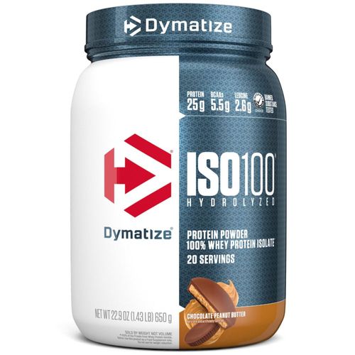 Proteína en polvo Dymatize ISO100 Whey Isolate Chocolate 20sv
