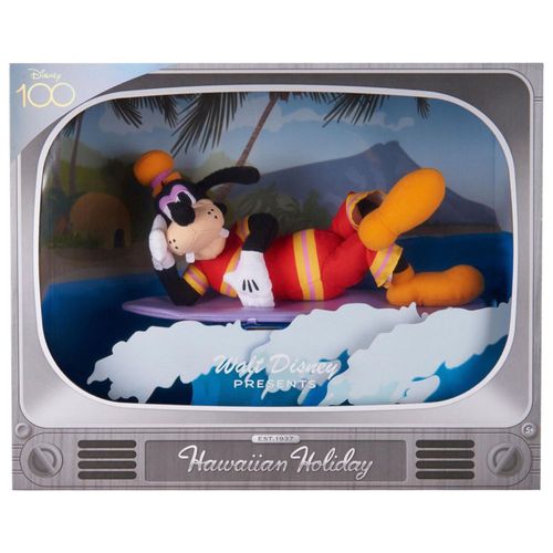 Peluche de peluche Just Play Disney Goofy Hawaiian de 13 pulgadas