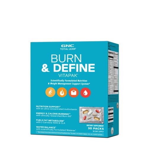 Suplemento VitaPak Total Lean Burn & Define de GNC 30 porciones