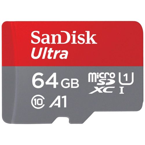Tarjeta de memoria SanDisk Ultra microSDXC 64GB UHS-I C10 A1 - 140MB/s