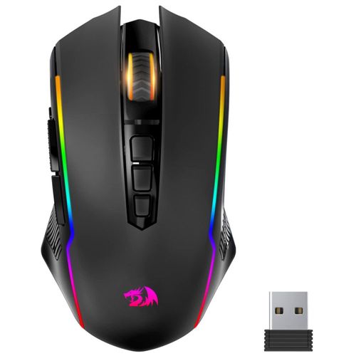 Ratón inalámbrico para juegos Redragon M910-WS 8000 DPI RGB blanco