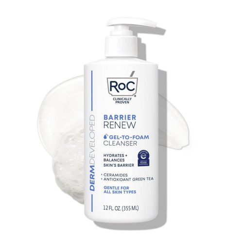 Gel limpiador RoC Barrier Renew para hacer espuma 355 ml con ceramidas