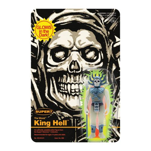 Figura de acción Super7 The Worst King Hell Monster Glow 95 cm