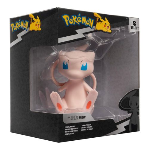 Figura de vinilo Pokémon MEW Select de 10 cm con licencia oficial