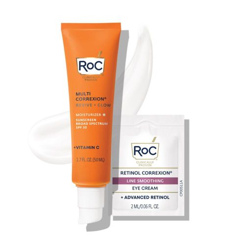 Crema hidratante RoC Multi Correxion Revive + Glow Vitamina C SPF30