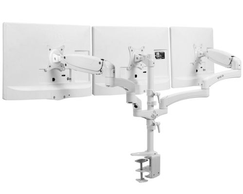 Soporte para monitor VIVO STAND-V300GW triple neumático 43 kg