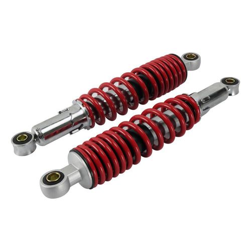 Amortiguador trasero rojo set italika 125 z (16-19)