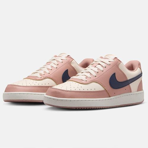 Tenis NIKE Court Vision Rosa y Azul para mujer
