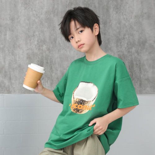 Playera Luson Verde Para Niños