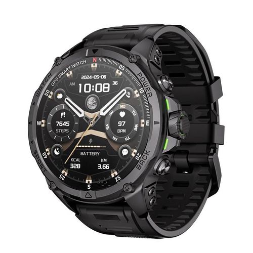 Reloj Inteligente KUMI U5Pro Ultra 1.43" AMOLED Resistente 50m Negro