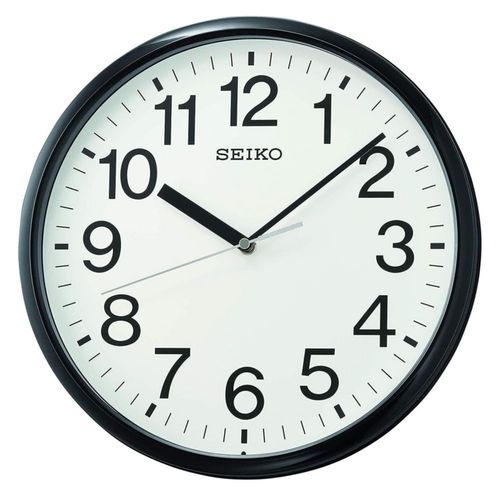 Reloj de pared Seiko Business 30 cm negro