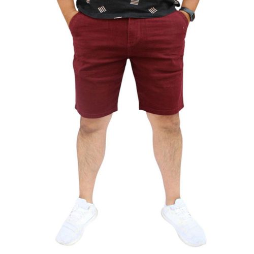 Bermuda Skinny de Gabardina Stretch John Silver Vino