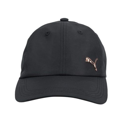 Gorra PUMA Evercat Opal ajustable para mujer negro/oro rosa