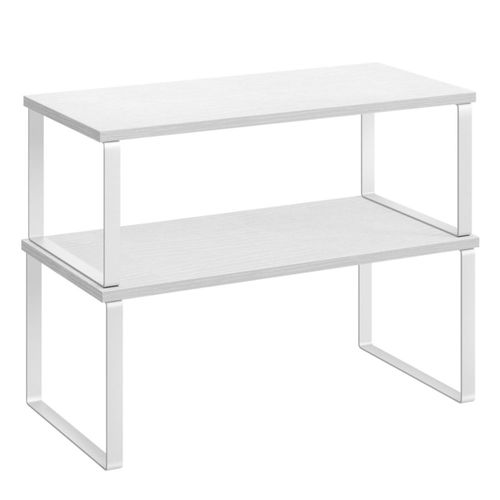 Armario organizador de estantes SONGMICS Kitchen Set 2 Cloud White