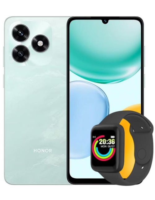 HONOR X5C PLUS 256GB/4RAM CYAN + WATCH