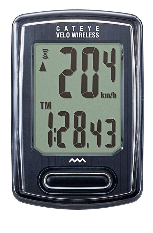 Ordenador para bicicleta CATEYE Velo inalámbrico negro