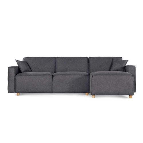 Sala Modular Bennet Oxford Con Memory Foam Respaldo Reclinable 3 Posiciones Con Chaise Lounge Reversible